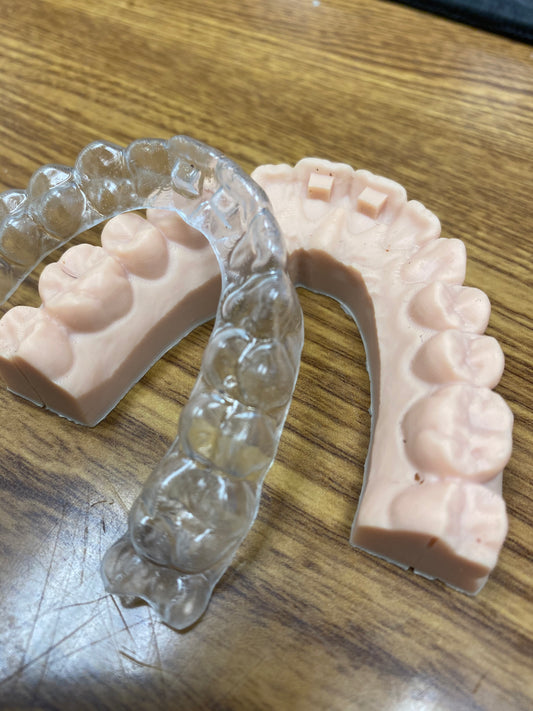 Clear Retainer with Bite Turbos